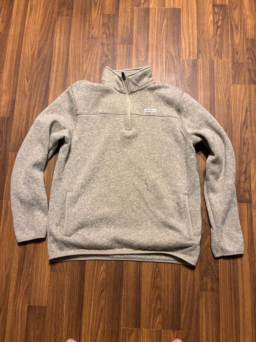 Eddie Bauer Men's 1/4 Zip Sweater Fleece Pullover